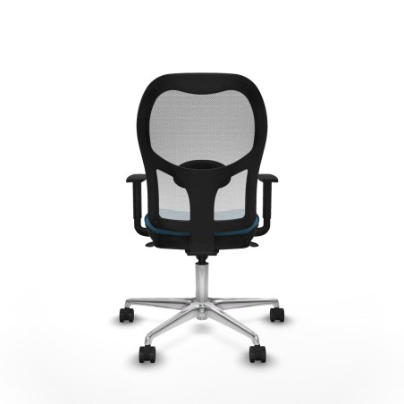 Chaise de Bureau Piqueras y Crespo 1D086N0 Blanc Vert pétrole