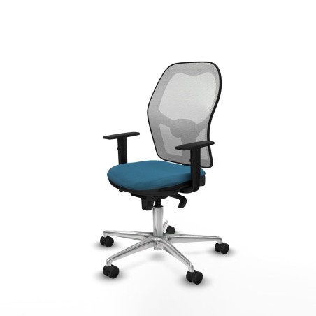 Chaise de Bureau Piqueras y Crespo 1D086N0 Blanc Vert pétrole