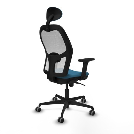 Bürostuhl mit Kopfstütze Piqueras y Crespo 2D036G1 Weiß Petroleum g