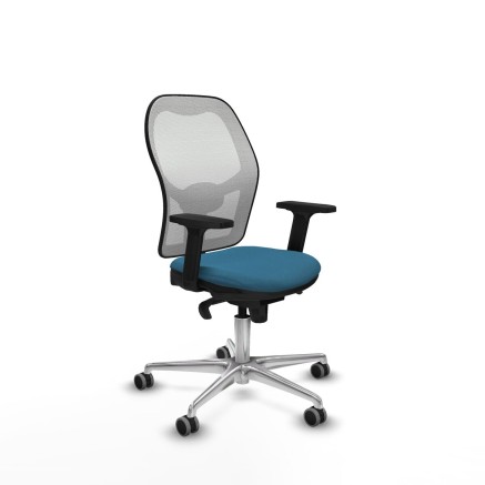 Chaise de Bureau Piqueras y Crespo 2D086G0 Blanc Vert pétrole