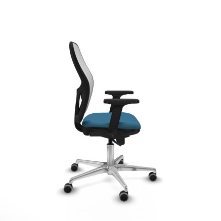 Office Chair Piqueras y Crespo 2D086G0 White Petroleum green 2