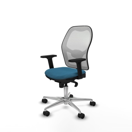 Chaise de Bureau Piqueras y Crespo 2D086N0 Blanc Vert pétrole
