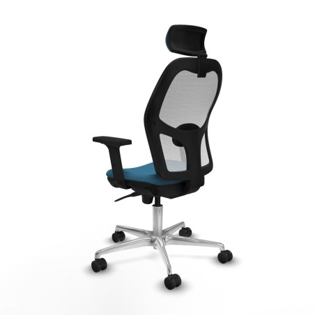 Chaise de Bureau avec Appui-tête Piqueras y Crespo 2D086N2 Blanc Vert