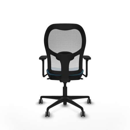 Office Chair Piqueras y Crespo 3D036G0 White Petroleum green
