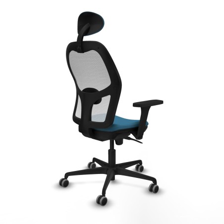 Chaise de Bureau avec Appui-tête Piqueras y Crespo 3D036G1 Blanc Vert