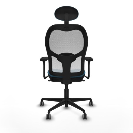 Chaise de Bureau avec Appui-tête Piqueras y Crespo 3D036G1 Blanc Vert