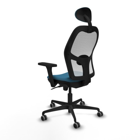Chaise de Bureau avec Appui-tête Piqueras y Crespo 3D036G1 Blanc Vert