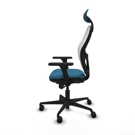 Sedia Ufficio con Poggiatesta Piqueras y Crespo 3D036N1 Bianco Verde p