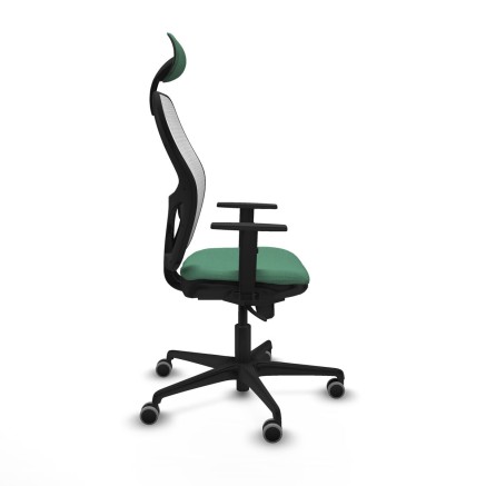 Office Chair with Headrest Jorquera Piqueras y Crespo 1D036G1 Emerald 2