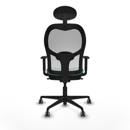 Sedia Ufficio con Poggiatesta Jorquera Piqueras y Crespo 1D036G1 Verde