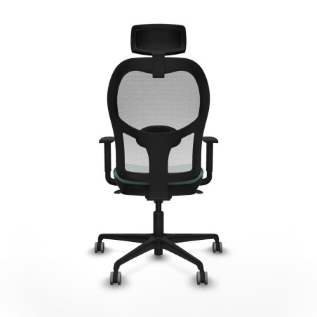 Chaise de Bureau avec Appui-tête Piqueras y Crespo 1D036G2 Vert émer