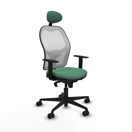 Sedia Ufficio con Poggiatesta Jorquera Piqueras y Crespo 1D036N1 Verde