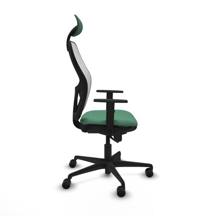 Sedia Ufficio con Poggiatesta Jorquera Piqueras y Crespo 1D036N1 Verde 2
