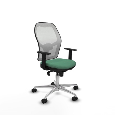 Chaise de Bureau Piqueras y Crespo 1D086N0 Vert émeraude