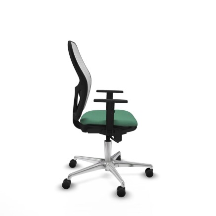 Sedia da Ufficio Piqueras y Crespo 1D086N0 Verde Smeraldo 2