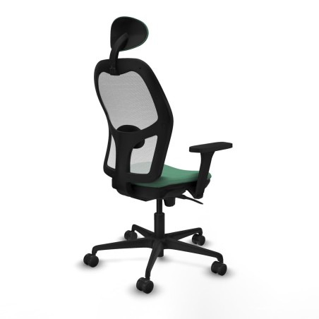 Chaise de Bureau avec Appui-tête Piqueras y Crespo 3D036N1 Vert émer