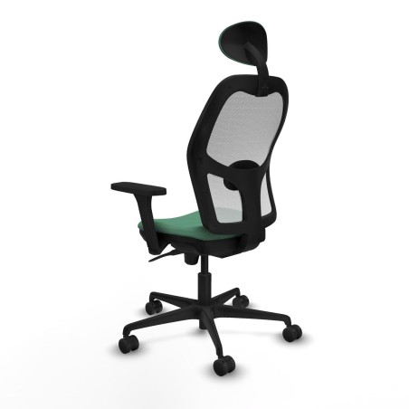 Chaise de Bureau avec Appui-tête Piqueras y Crespo 3D036N1 Vert émer