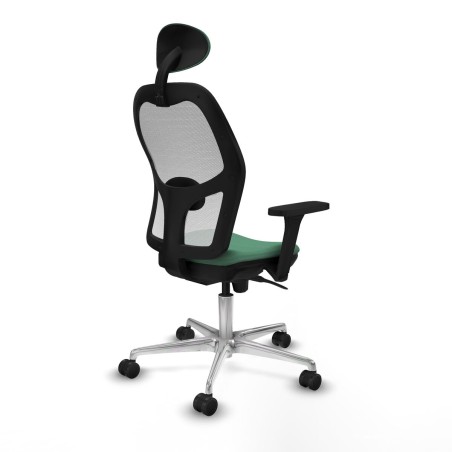 Bürostuhl mit Kopfstütze Piqueras y Crespo 3D086N1 Smaragdgrün