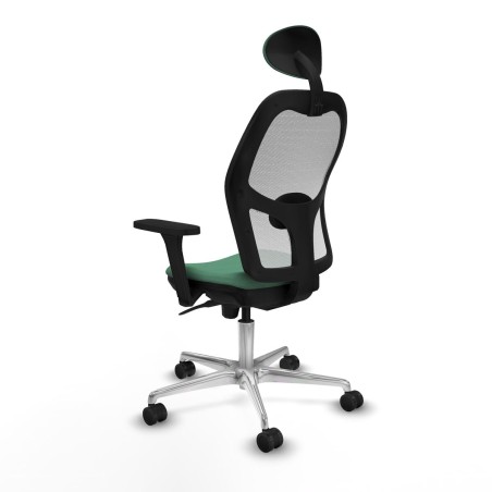 Bürostuhl mit Kopfstütze Piqueras y Crespo 3D086N1 Smaragdgrün