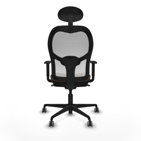 Sedia Ufficio con Poggiatesta Jorquera Piqueras y Crespo 1D036G1 Bianc