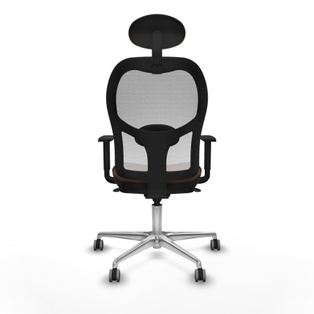 Sedia Ufficio con Poggiatesta Jorquera Piqueras y Crespo 1D086G1 Bianc