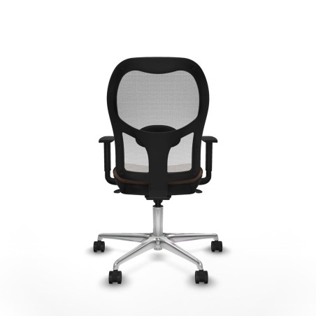 Office Chair Piqueras y Crespo 1D086N0 White Dark brown
