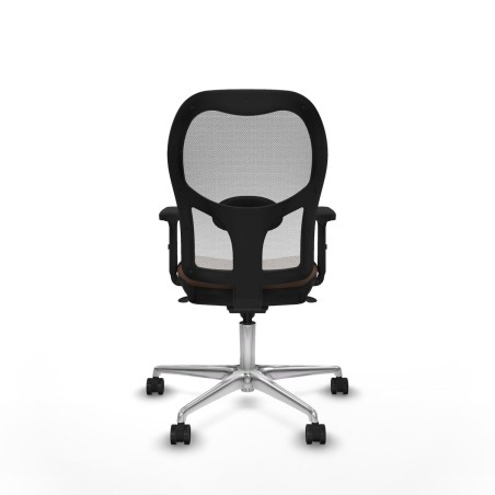 Bürostuhl Piqueras y Crespo 2D086N0 Weiß Dunkelbraun