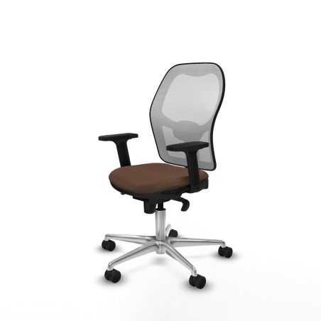Bürostuhl Piqueras y Crespo 2D086N0 Weiß Dunkelbraun