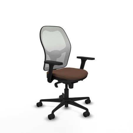 Sedia da Ufficio Piqueras y Crespo 3D036N0 Bianco Marrone scuro