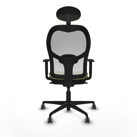 Office Chair with Headrest Jorquera Piqueras y Crespo 1D036G1 Green