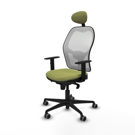 Office Chair with Headrest Jorquera Piqueras y Crespo 1D036G1 Green