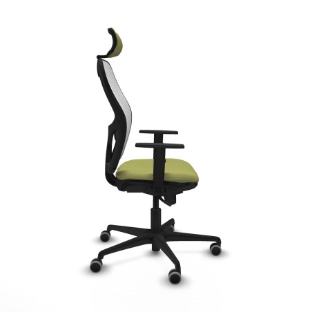 Office Chair with Headrest Piqueras y Crespo 1D036G2 Green