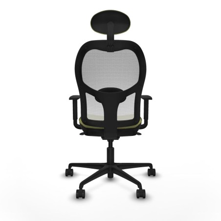 Sedia Ufficio con Poggiatesta Jorquera Piqueras y Crespo 1D036N1 Verde