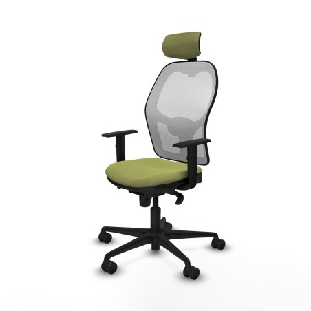 Chaise de Bureau avec Appui-tête Piqueras y Crespo 1D036N2 Vert