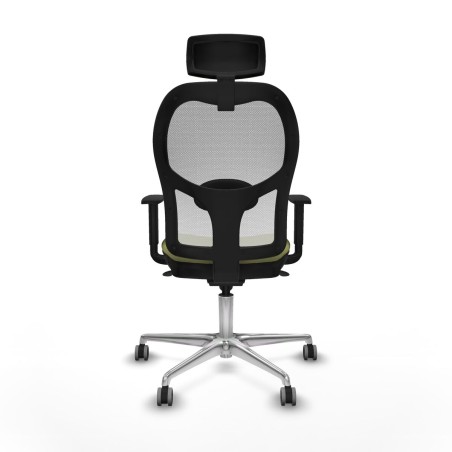 Chaise de Bureau avec Appui-tête Piqueras y Crespo 1D086G2 Vert