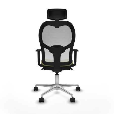 Chaise de Bureau avec Appui-tête Piqueras y Crespo 1D086N2 Vert