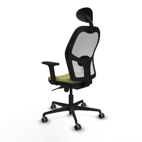 Office Chair with Headrest Piqueras y Crespo 2D036G1 Green
