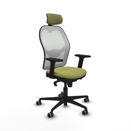 Chaise de Bureau avec Appui-tête Piqueras y Crespo 2D036G2 Vert