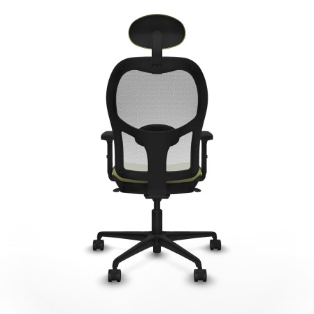 Sedia Ufficio con Poggiatesta Piqueras y Crespo 2D036N1 Verde