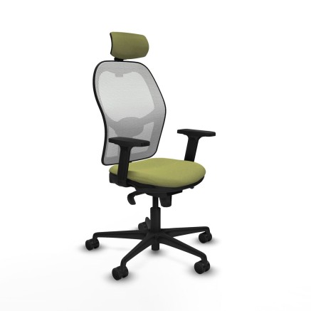 Sedia Ufficio con Poggiatesta Piqueras y Crespo 2D036N2 Verde