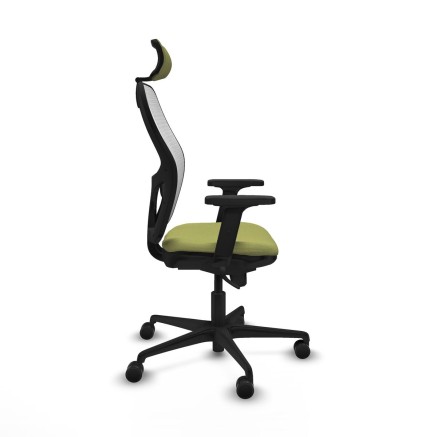 Sedia Ufficio con Poggiatesta Piqueras y Crespo 2D036N2 Verde 2