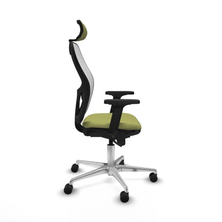 Sedia Ufficio con Poggiatesta Piqueras y Crespo 2D086N2 Verde 2