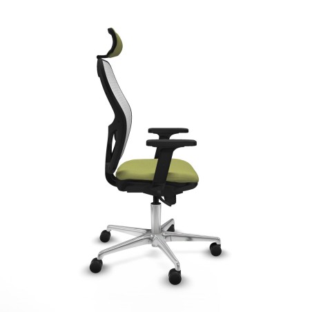 Chaise de Bureau avec Appui-tête Piqueras y Crespo 2D086N2 Vert