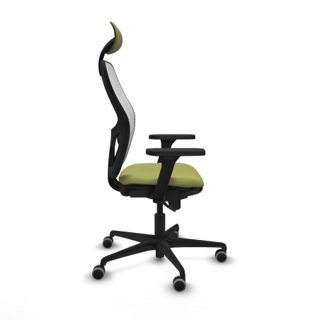 Sedia Ufficio con Poggiatesta Piqueras y Crespo 3D036G1 Verde