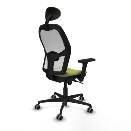 Sedia Ufficio con Poggiatesta Piqueras y Crespo 3D036G1 Verde