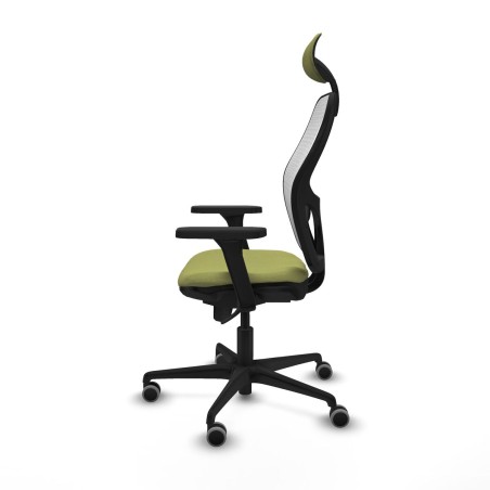 Sedia Ufficio con Poggiatesta Piqueras y Crespo 3D036G1 Verde