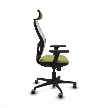 Sedia Ufficio con Poggiatesta Piqueras y Crespo 3D036G2 Verde