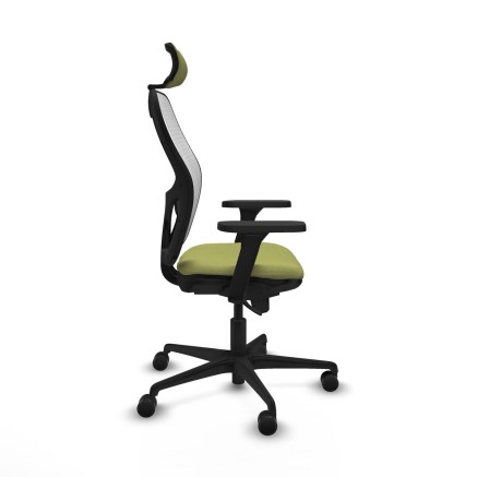 Sedia Ufficio con Poggiatesta Piqueras y Crespo 3D036N2 Verde 2