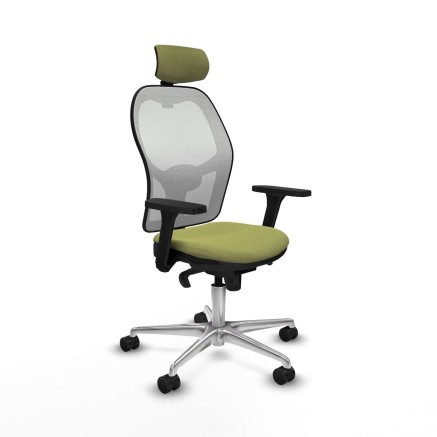 Chaise de Bureau avec Appui-tête Piqueras y Crespo 3D086N2 Vert