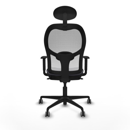 Sedia Ufficio con Poggiatesta Jorquera Piqueras y Crespo 1D036G1 Grigi